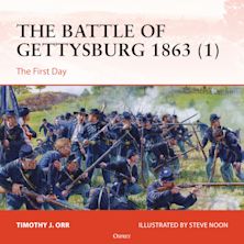 Osprey Campaign Series: The Battle of Gettysburg 1863 (1) cover